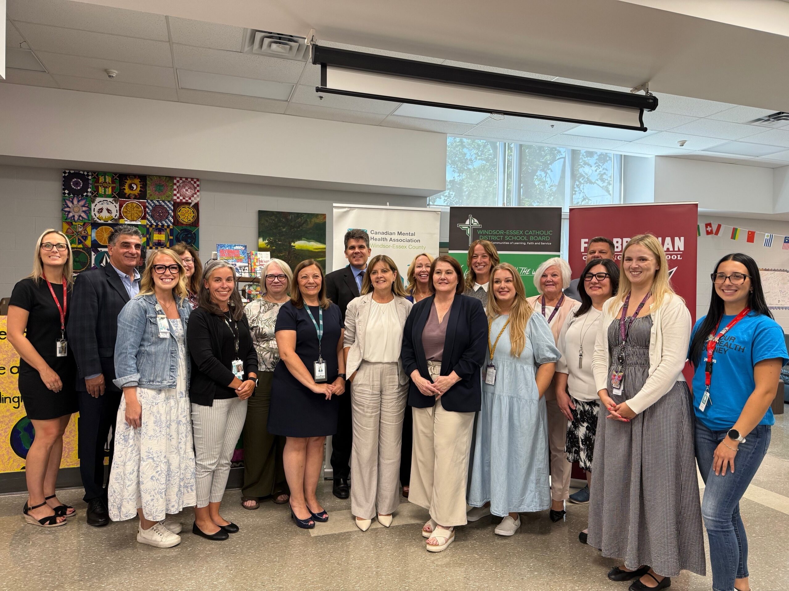 Youth Mobile Clinic media event